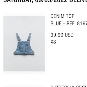 sold out denim top:vest